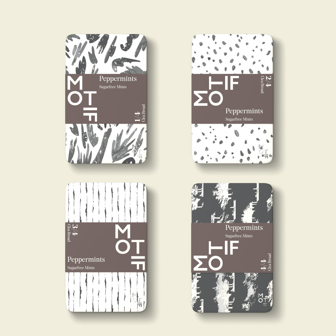 MOTIF PREMIUM MINTS - CLEA BROAD COLLECTION 4 tins