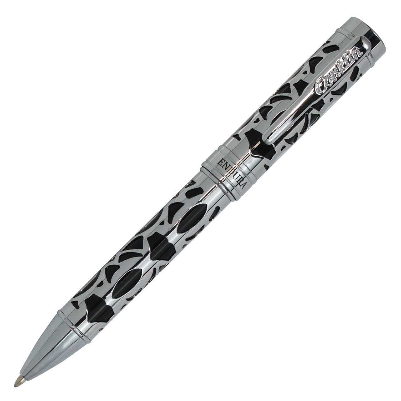 Endura Deco Crest Ballpoint Pen Black