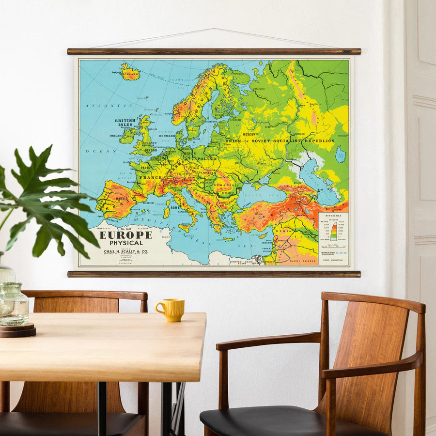 Erstwhile Europe Map