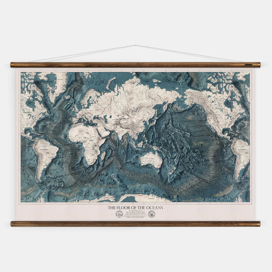 Erstwhile WORLD RELIEF MAP