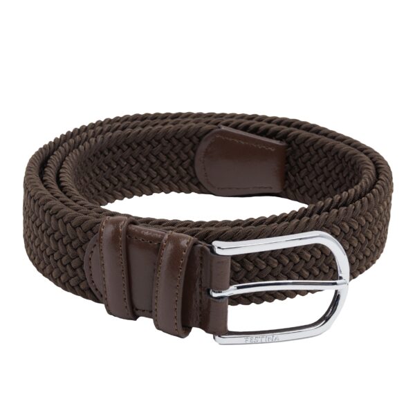 Festina Brown Stretch Web /Leather Belt Sports