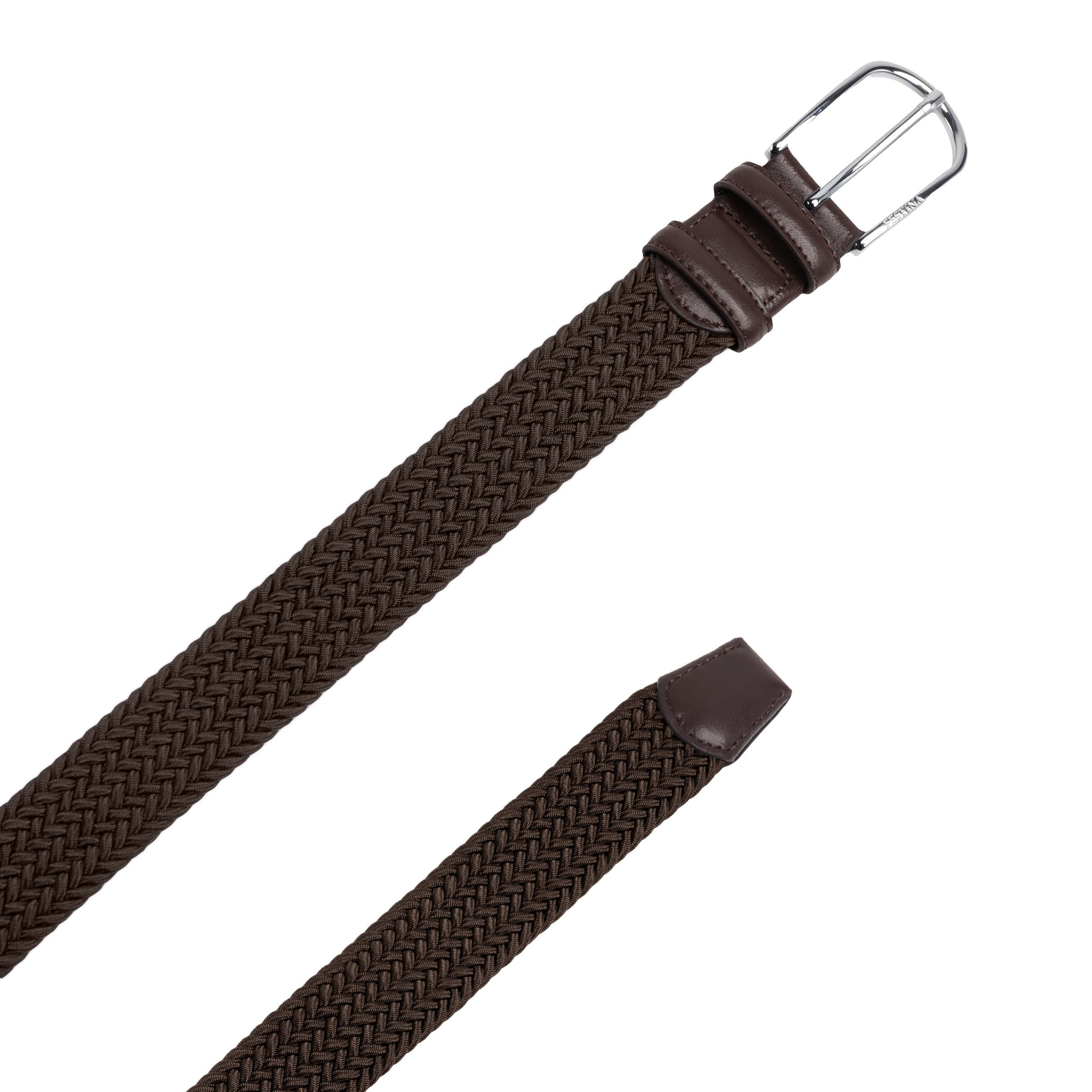 Festina Brown Stretch Web /Leather Belt Sports