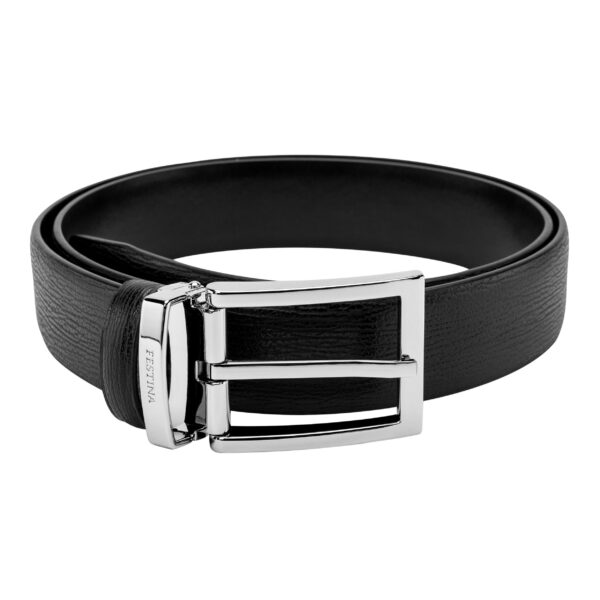 Festina Leather Belt Button Black
