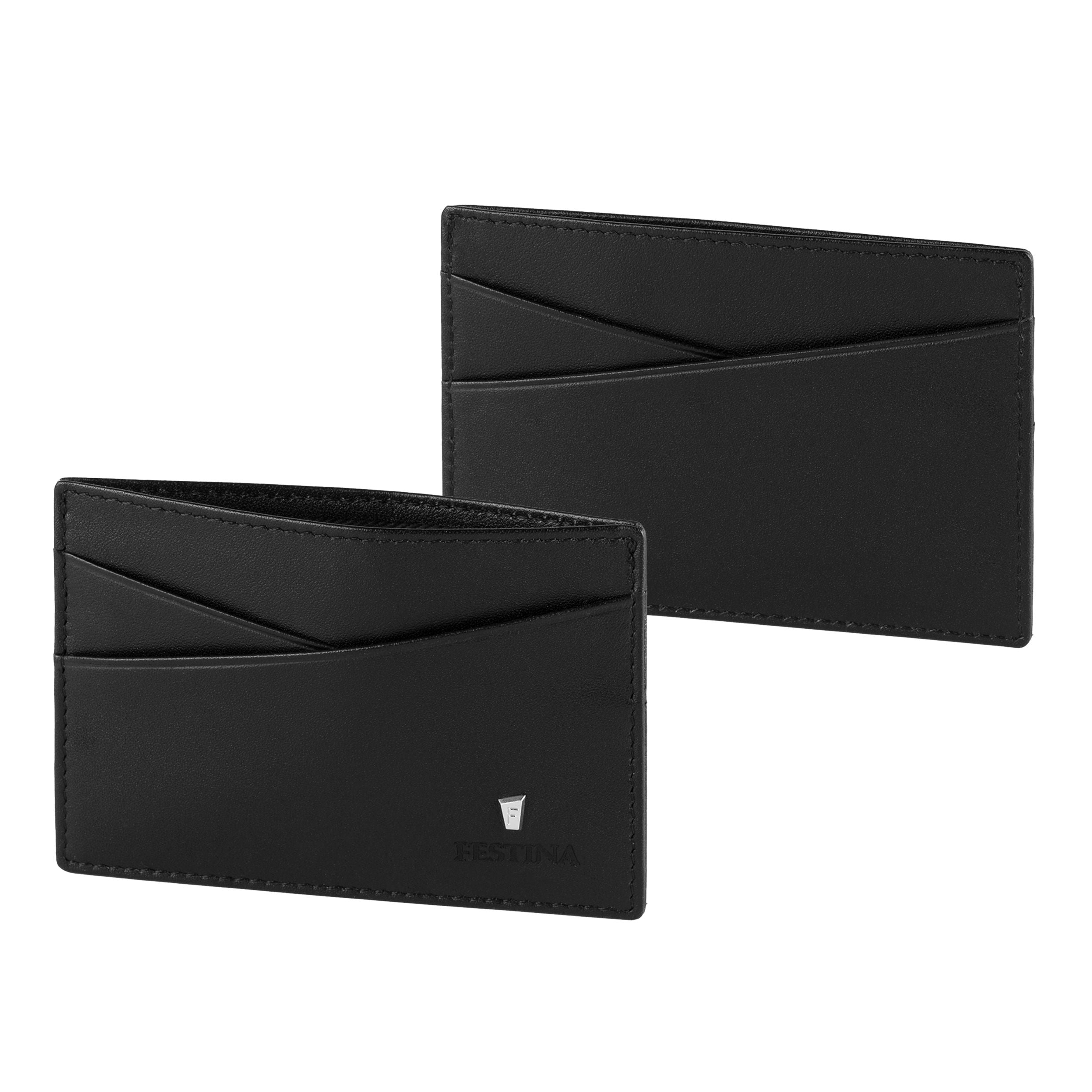 Festina Black Leather Card Holder