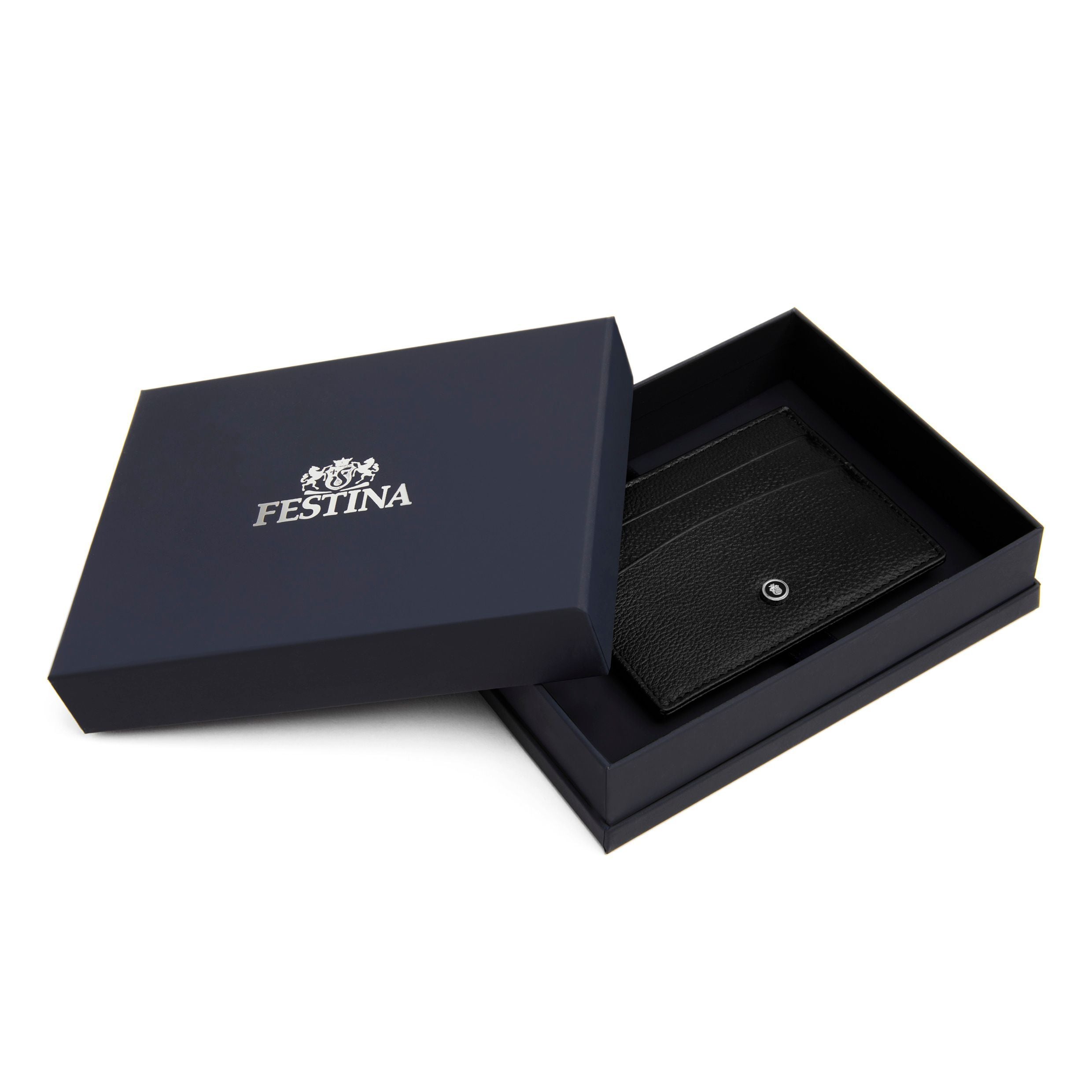 Festina Leather Card holder Button