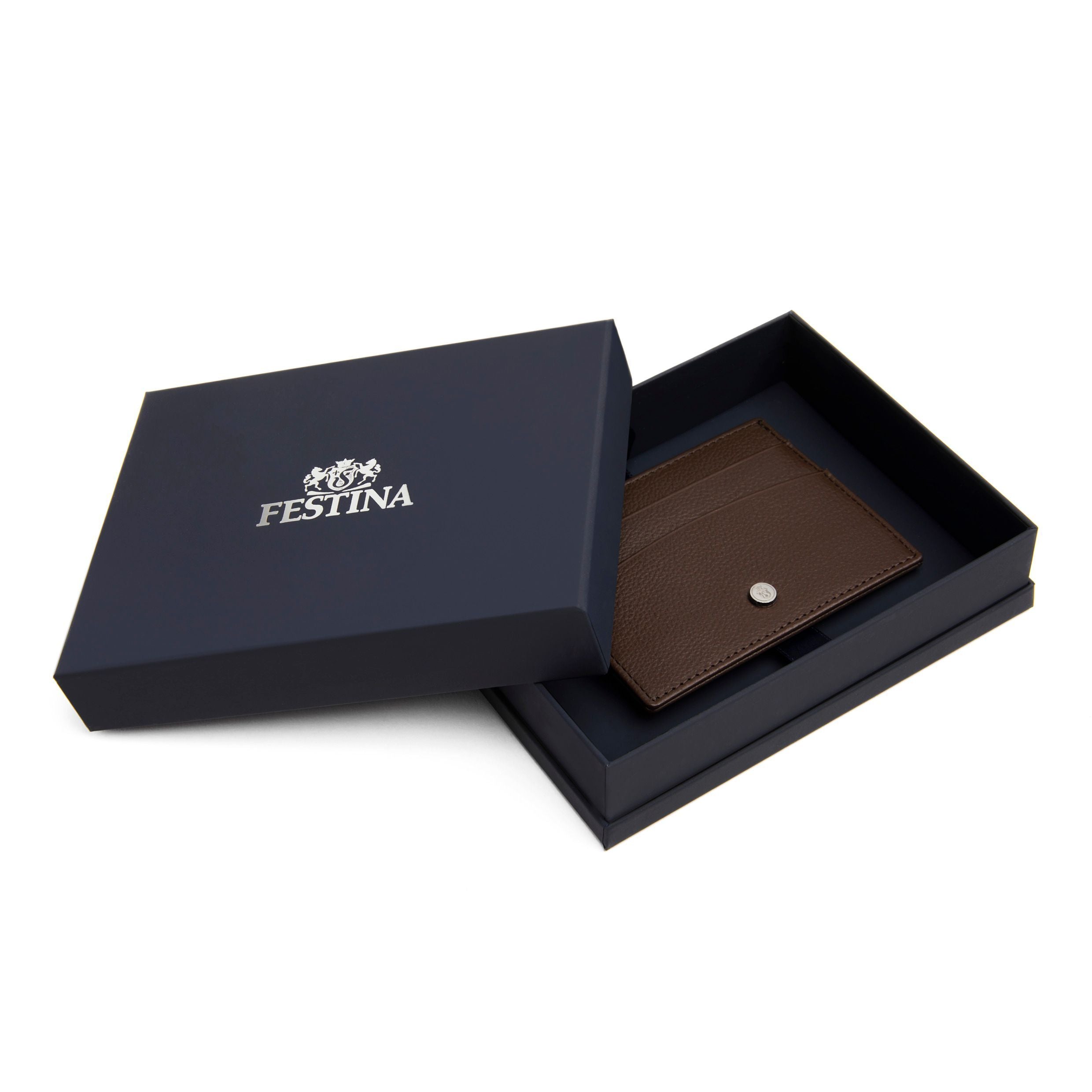 Festina Leather Card holder Button