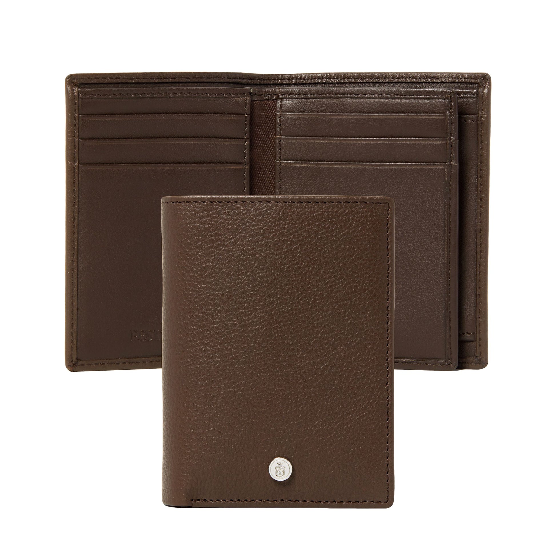 Festina Leather Card Holder with Flap Button