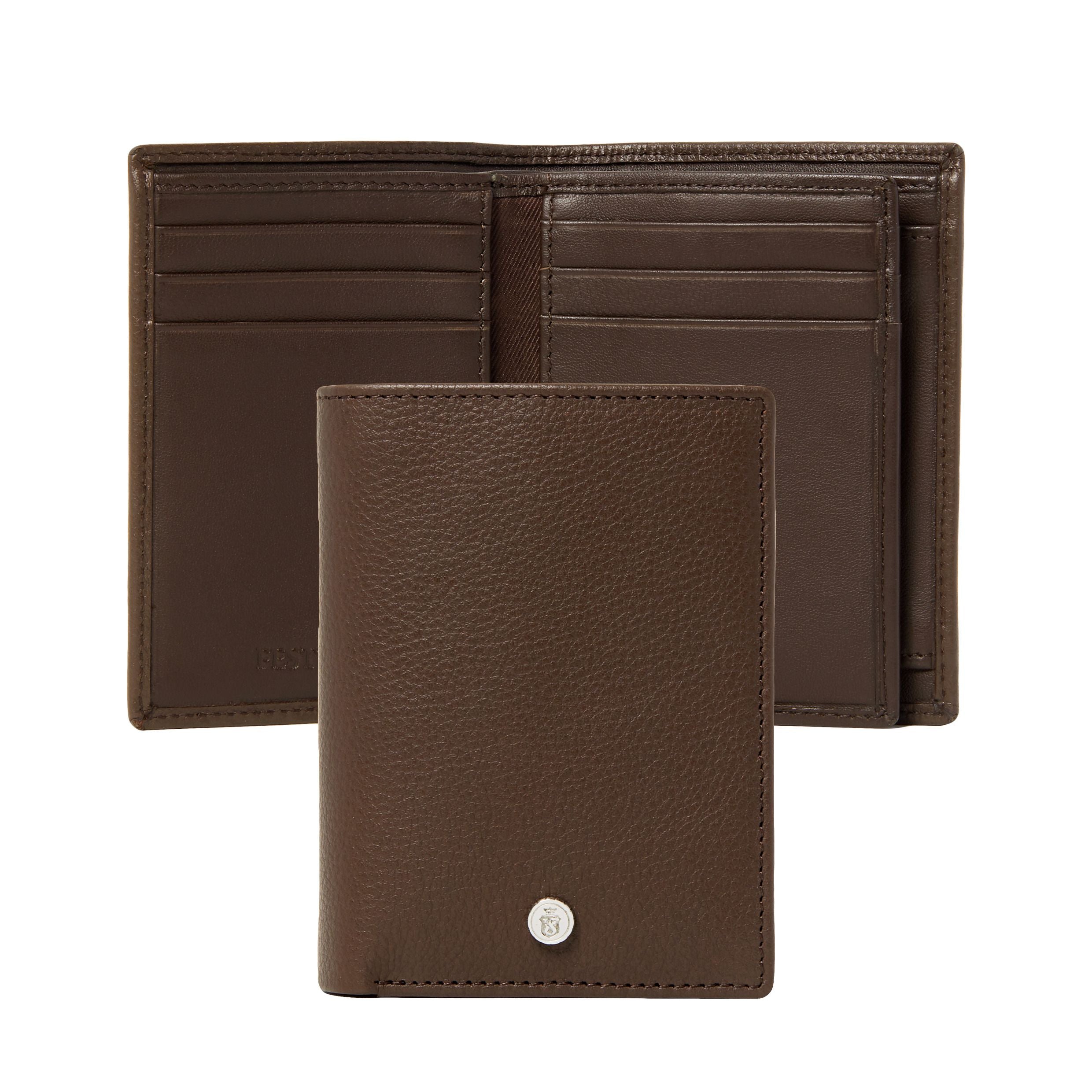 Festina Leather Card Holder with Flap Button