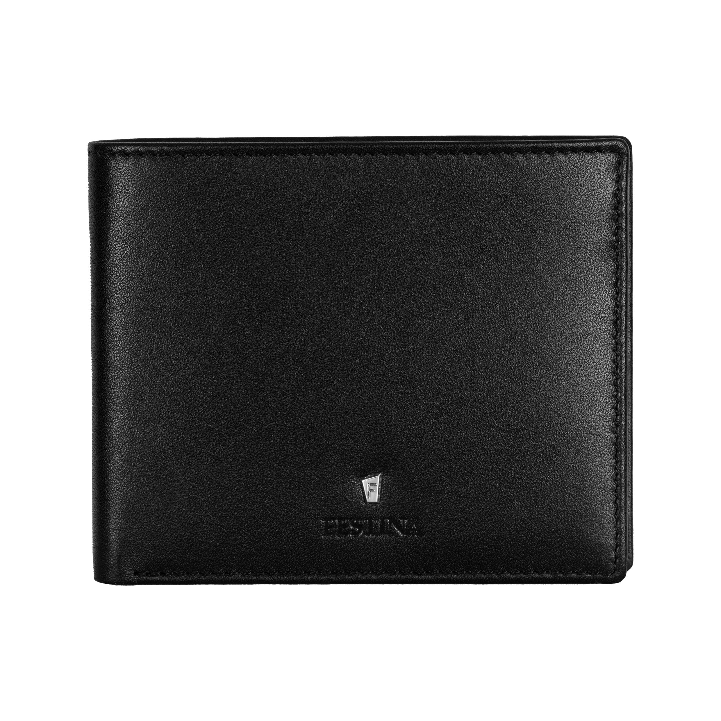 Festina Black Leather Card Wallet