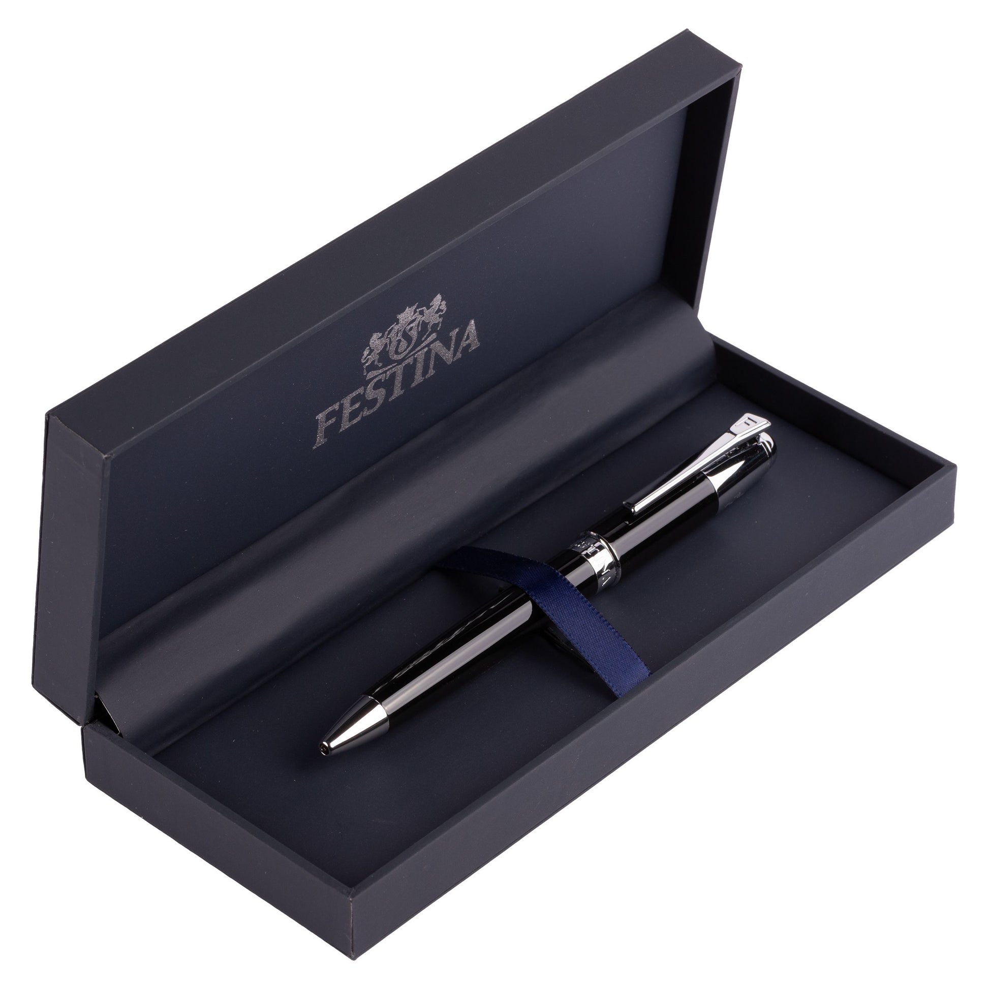 Festina Ballpoint Pen Classicals Chrome Black