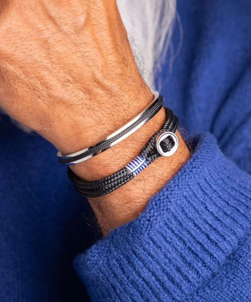 Bracelet Don Dino Black | Silver