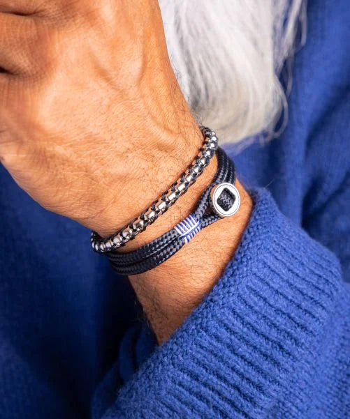Bracelet Don Dino Navy | Silver