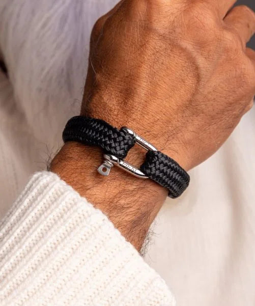 Bracelet Gorgeous George Black | Silver
