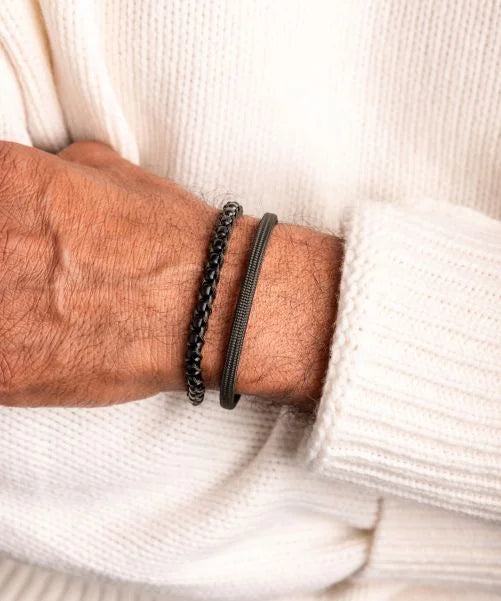 Bracelet Navarch 5mm RC Army | Black