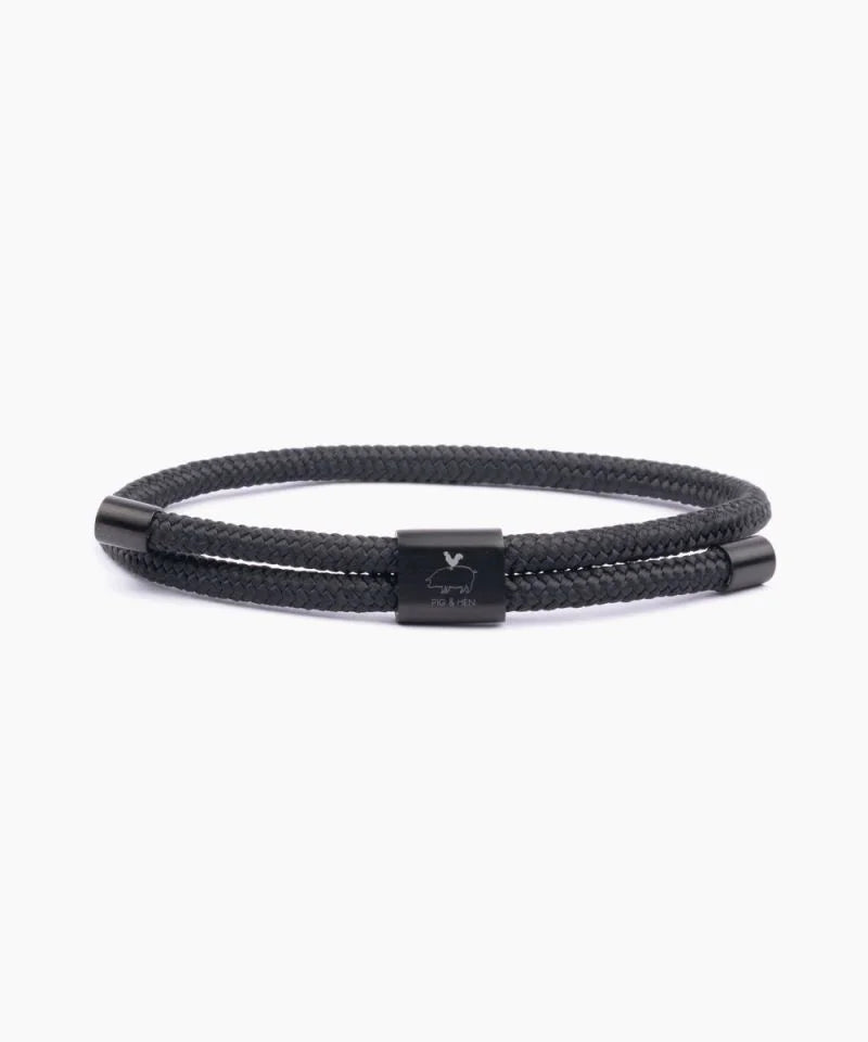 Bracelet Little Lewis 4mm Black | Black