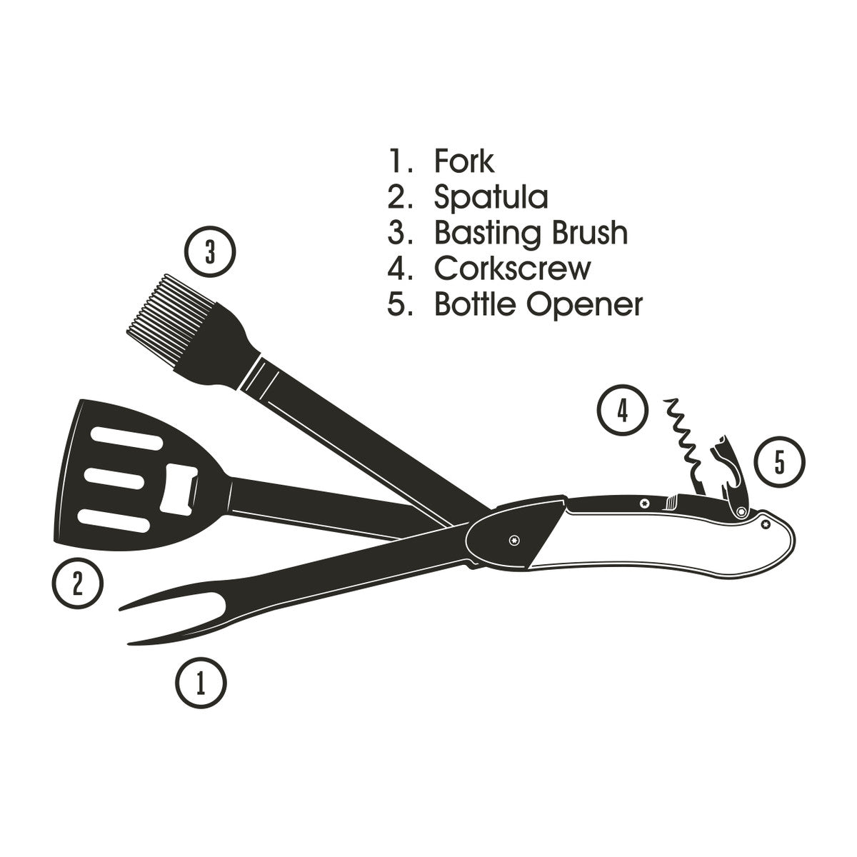 Gentlemen's Hardware Bbq Multi-Tool