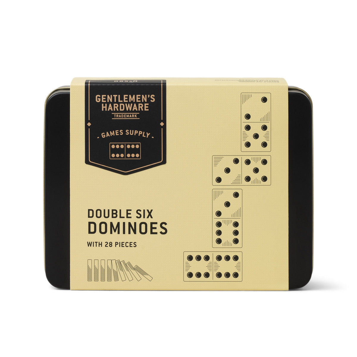 Gentlemen's Hardware Double Six Dominoes