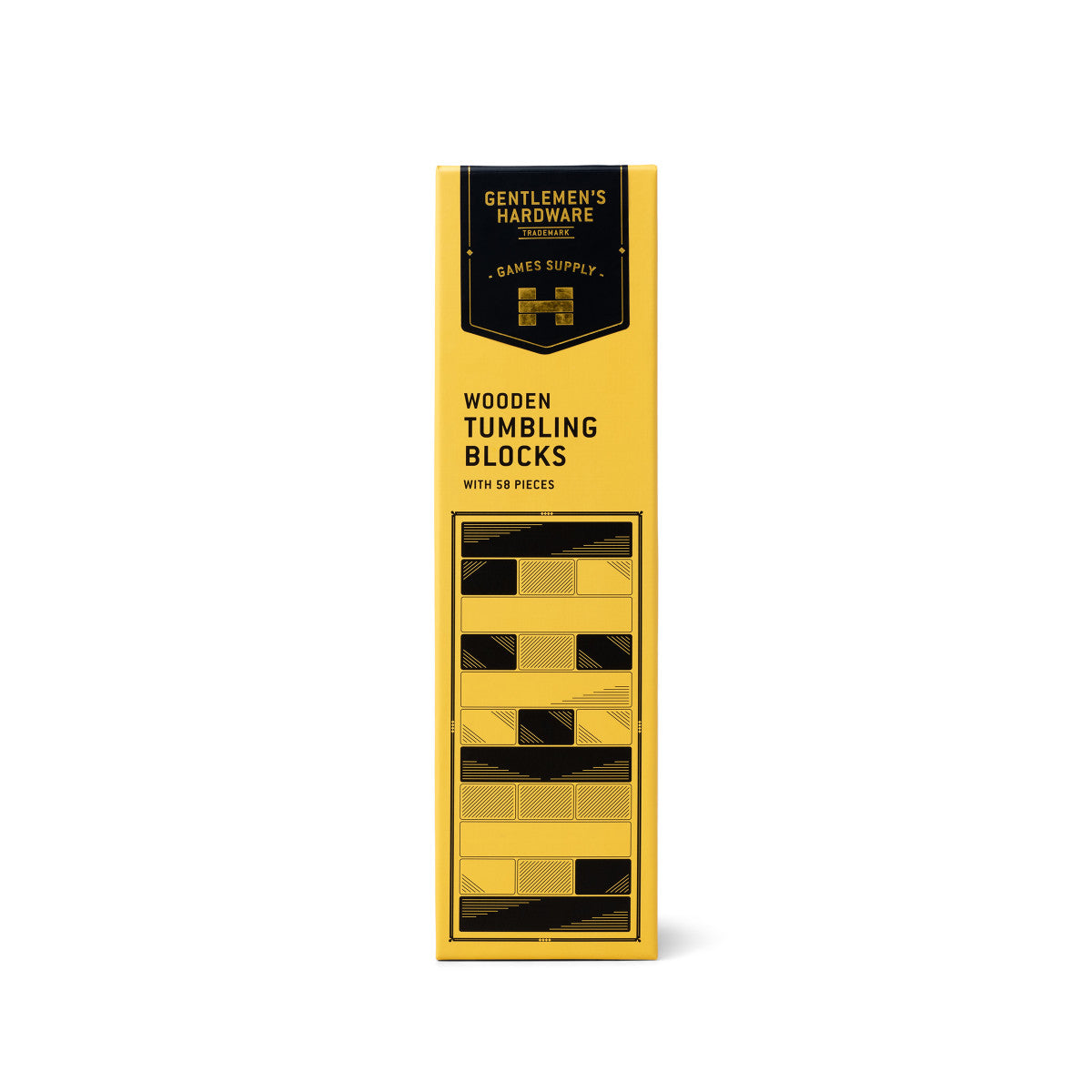 Gh Wooden Tumbling Blocks