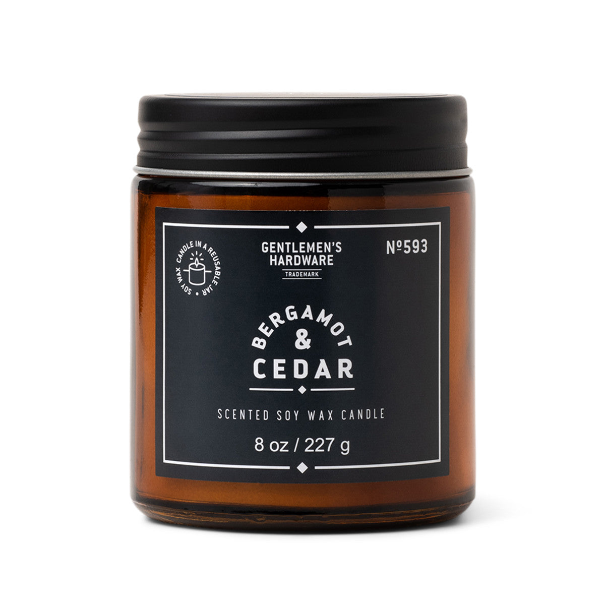 Bergamot & Cedar Soy Wax Candle