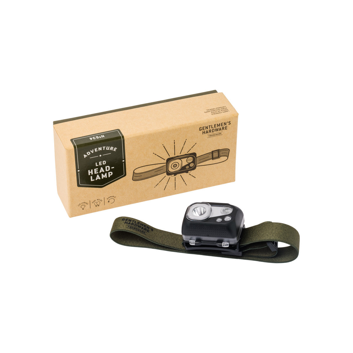Gentlemen's Hardware Head Torch