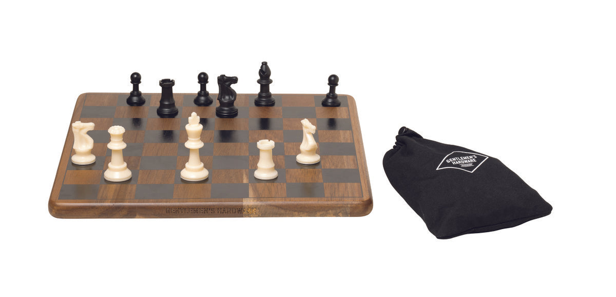 Gentlemen's Hardware Wooden Chess