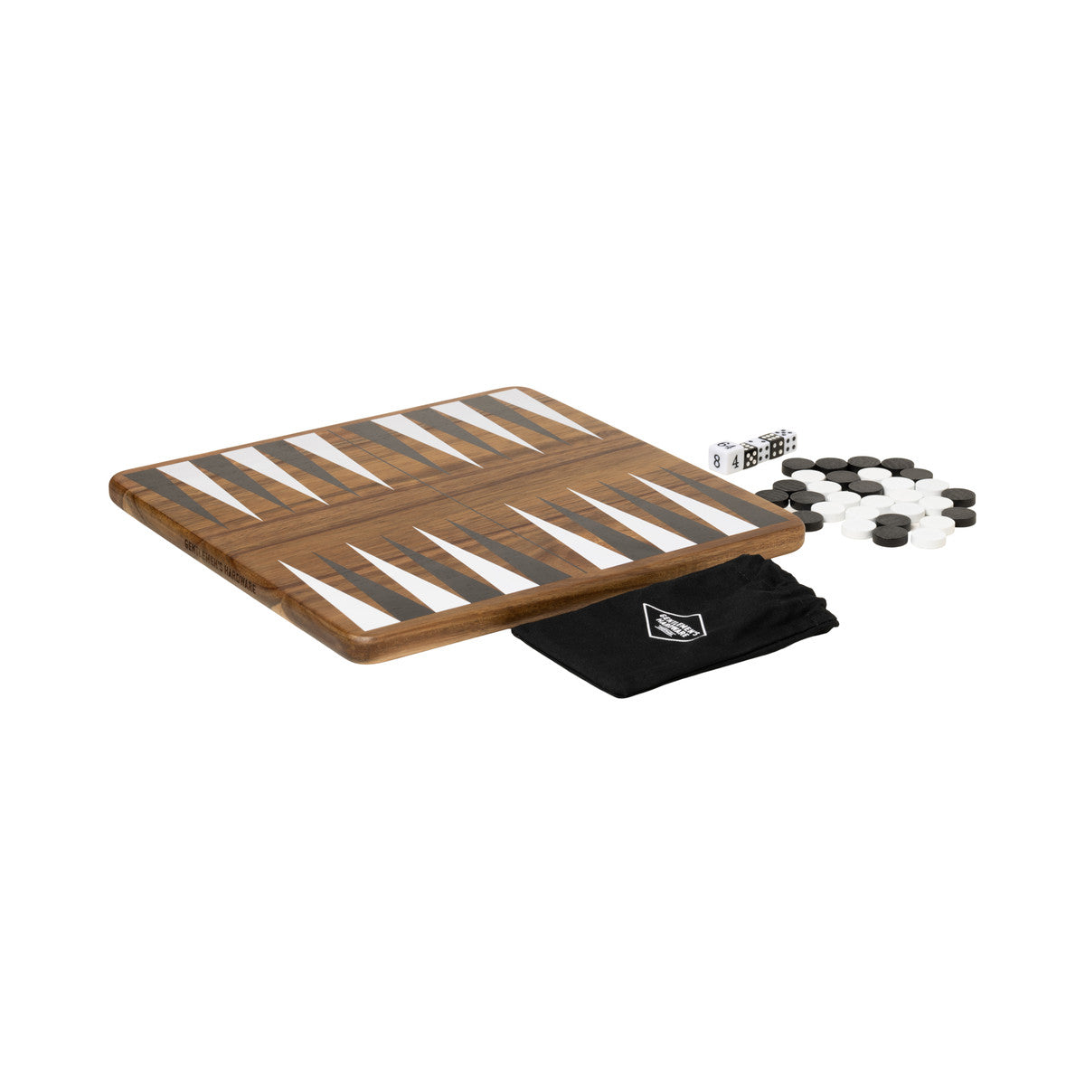 Gentlemen's Hardware Wooden Backgammon
