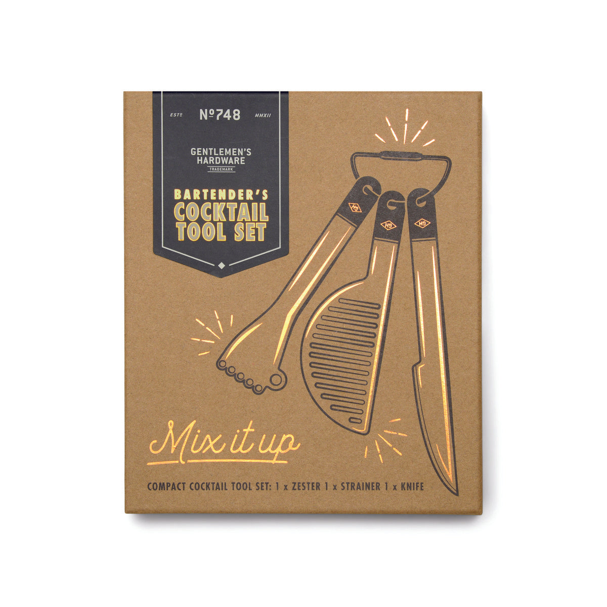 Gentlemen's Hardware Compact Bar Tools Set