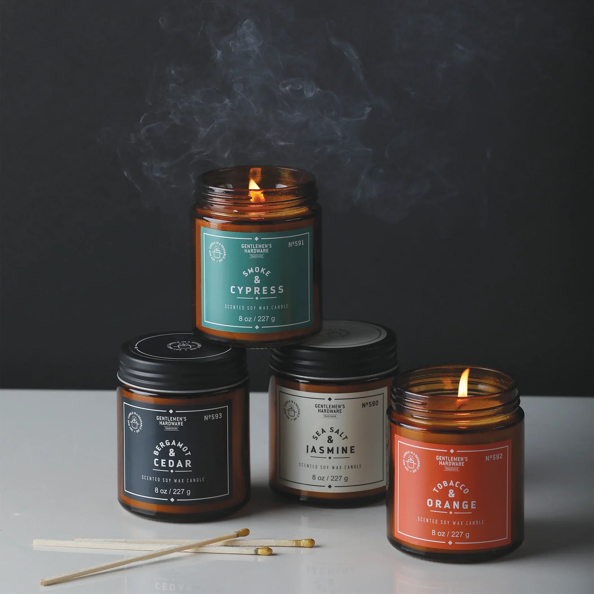 Bergamot & Cedar Soy Wax Candle