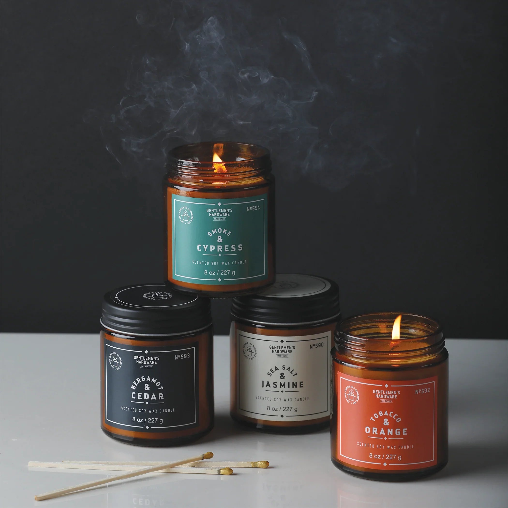 Bergamot & Cedar Soy Wax Candle