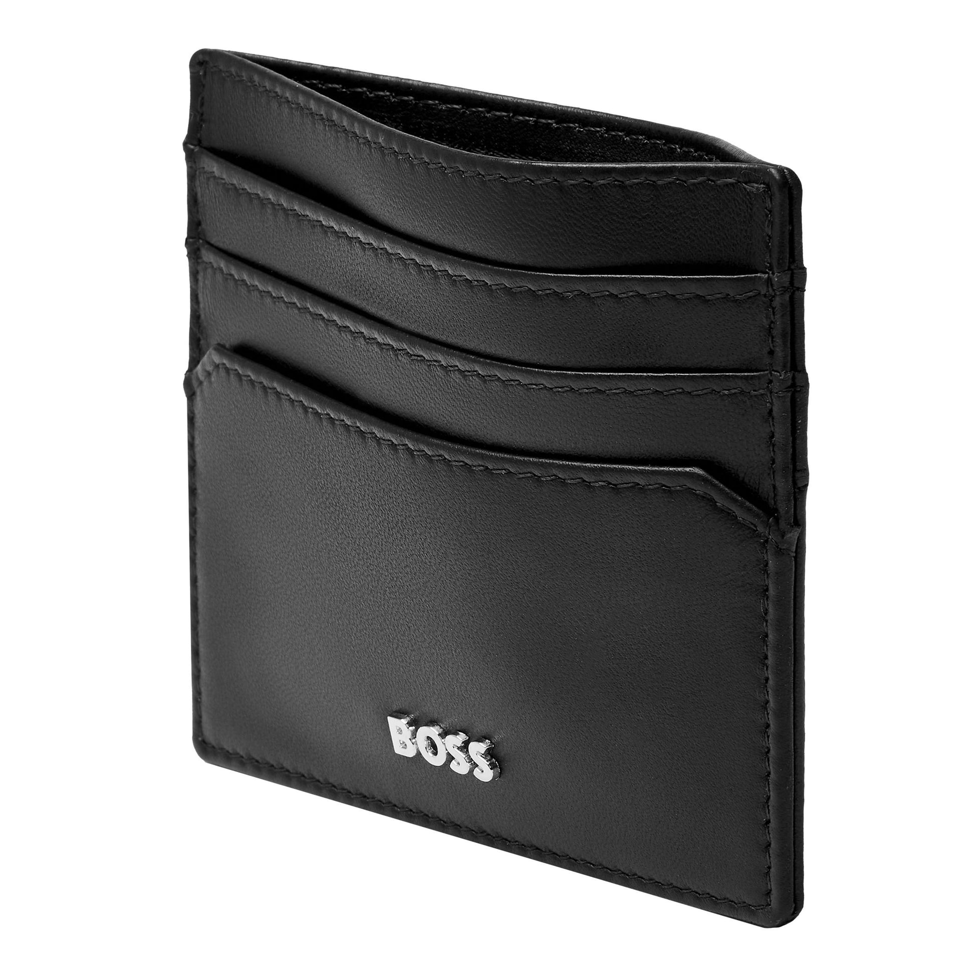 Hugo Boss Leather Card holder Classic Smooth Black