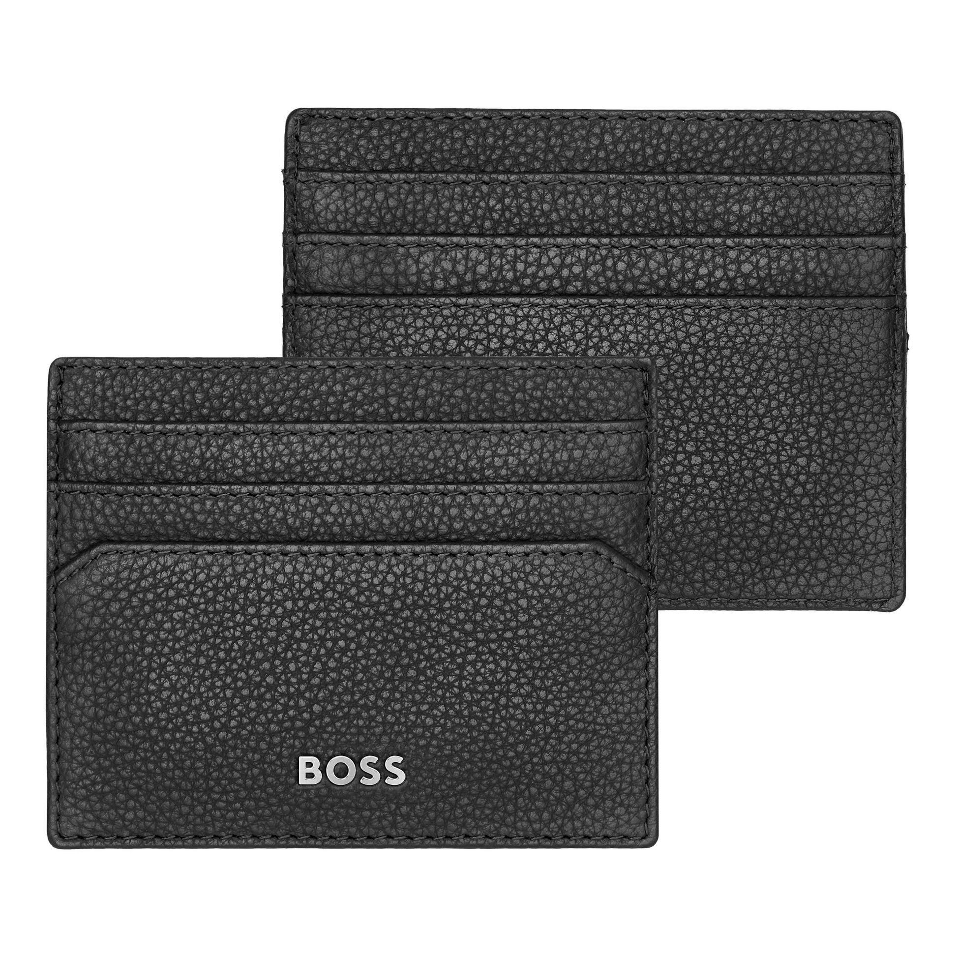 Hugo Boss Leather Card holder Classic Grained