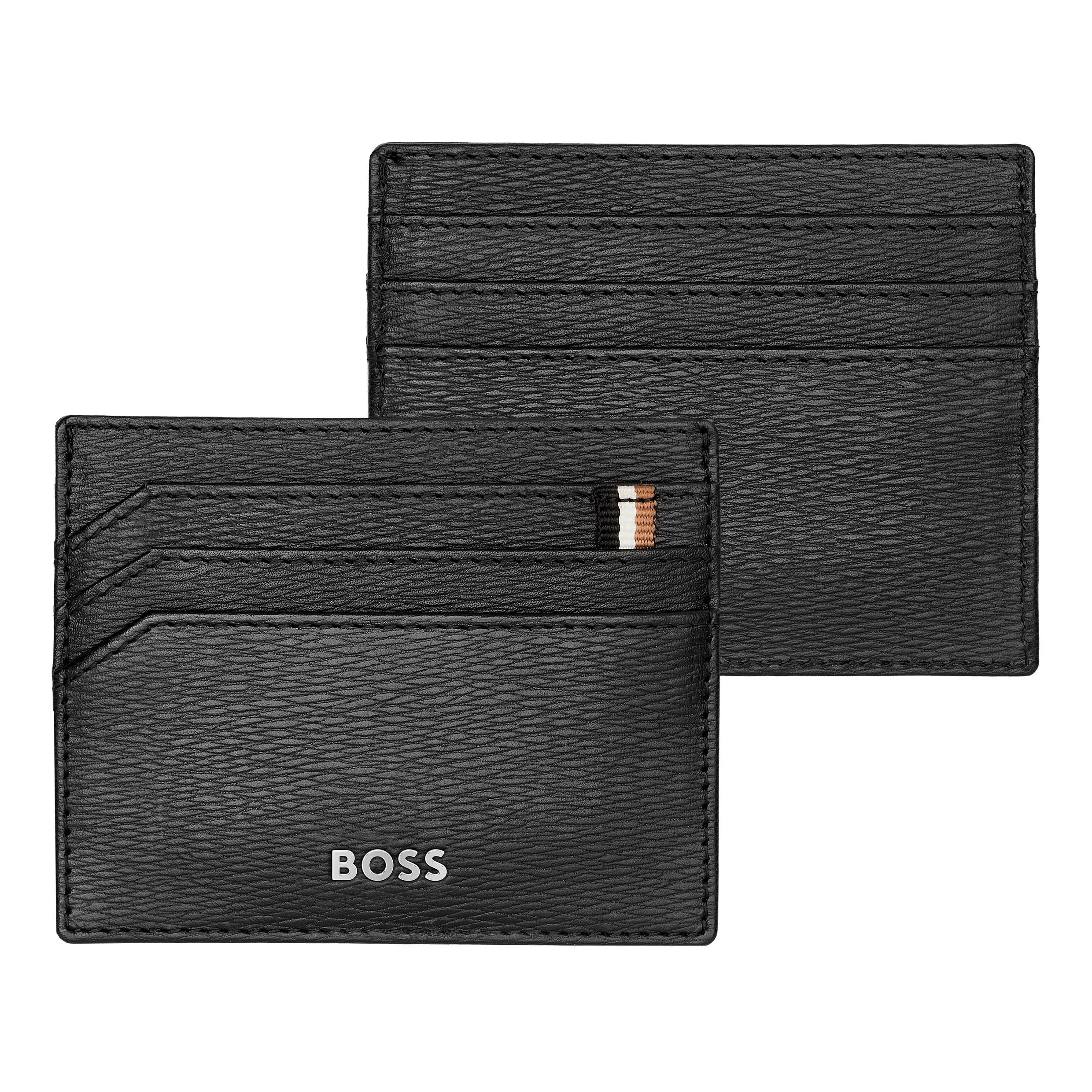 Hugo Boss Leather Card holder Iconic Black
