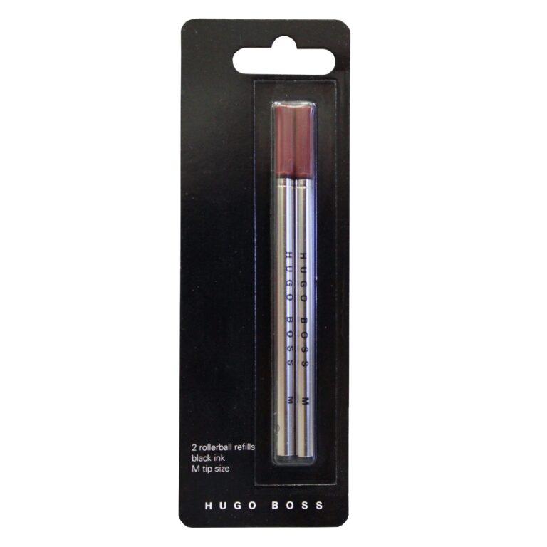 Hugo Boss 2pk Roller Metal refill Black