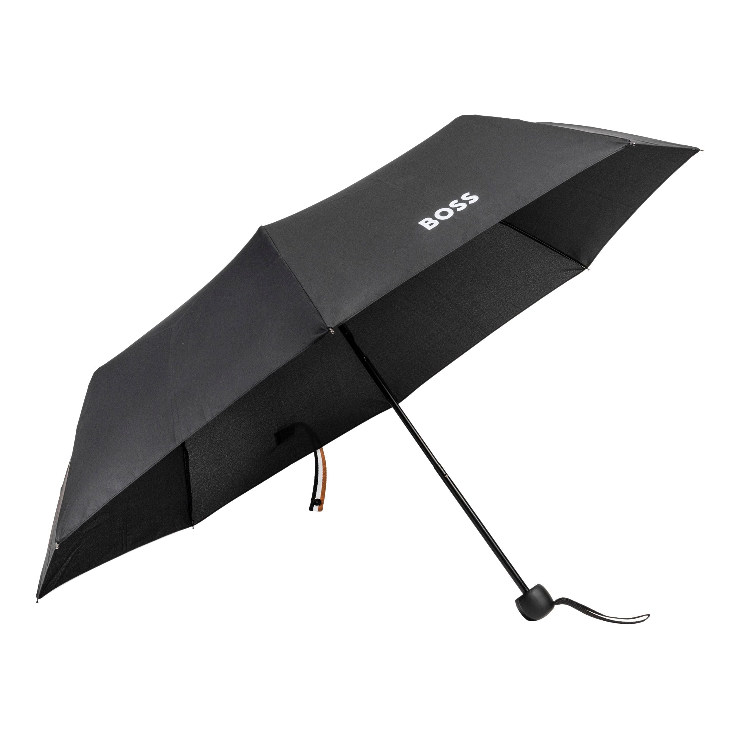 Hugo Boss Mini Iconic Black Umbrella