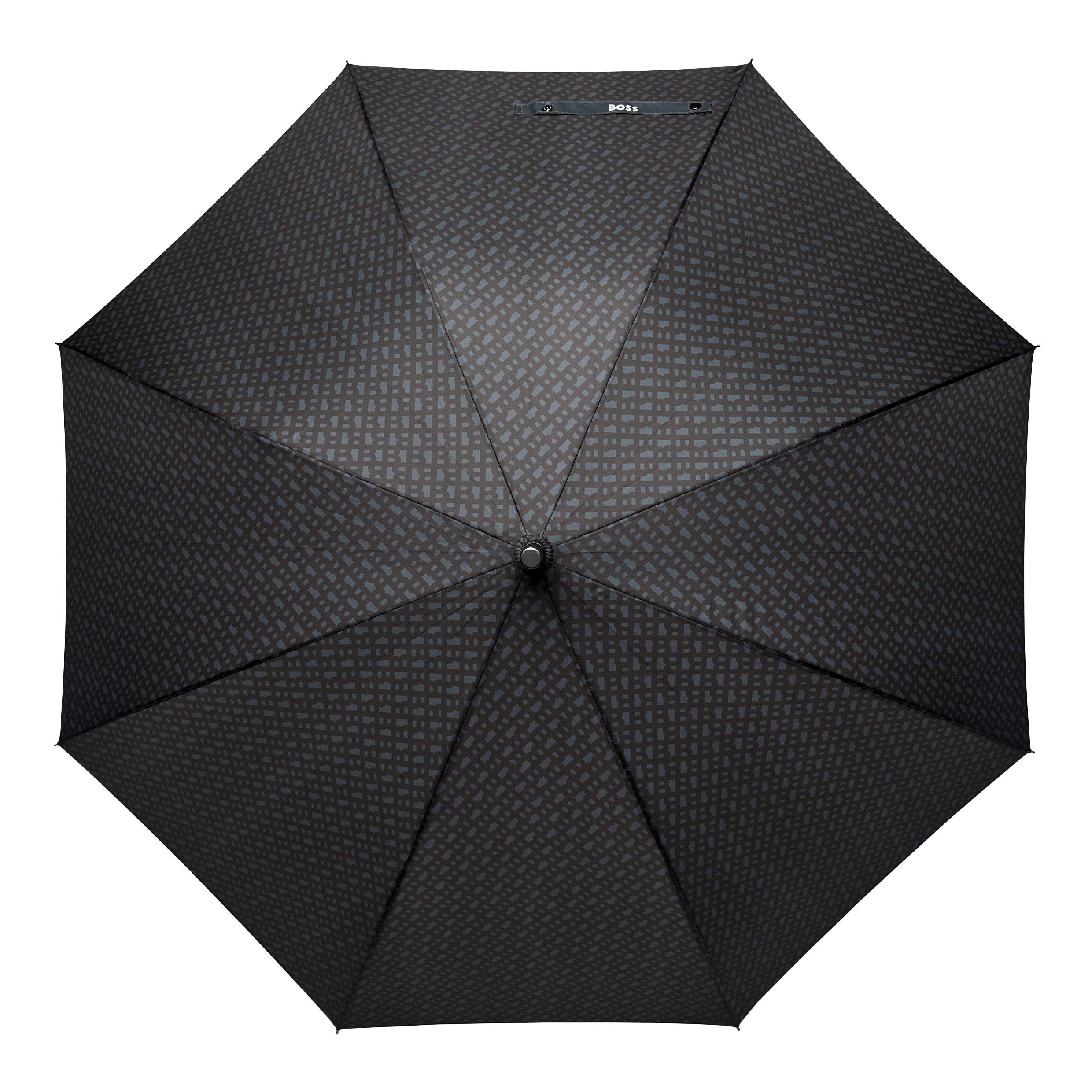 Hugo Boss Dark Grey Monogramme Umbrella