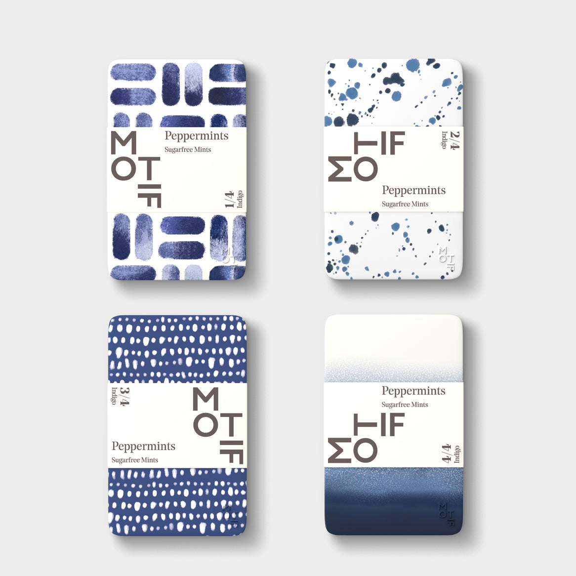 PREMIUM MINTS - INDIGO COLLECTION 4 tins