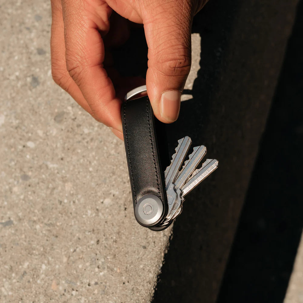 Black Orbitkey Key Organiser Hybrid Leather