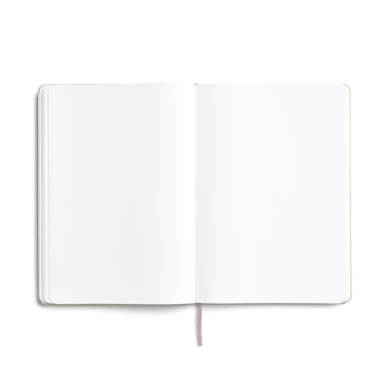 Hard Cover A5 Plain Notebook Black