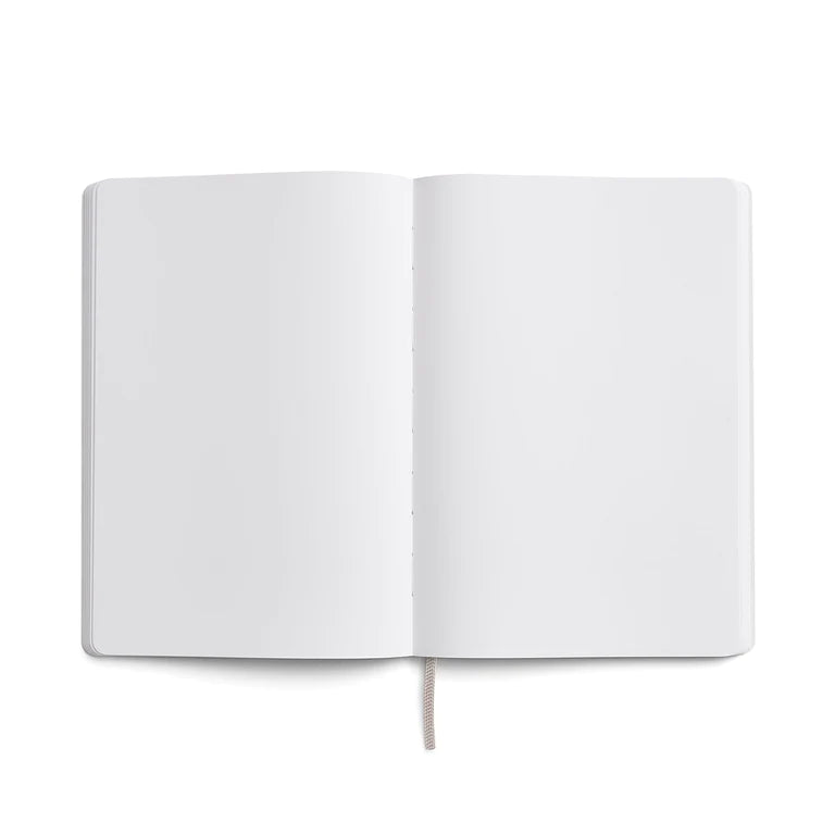 Soft Cover A5 Plain Notebook Black