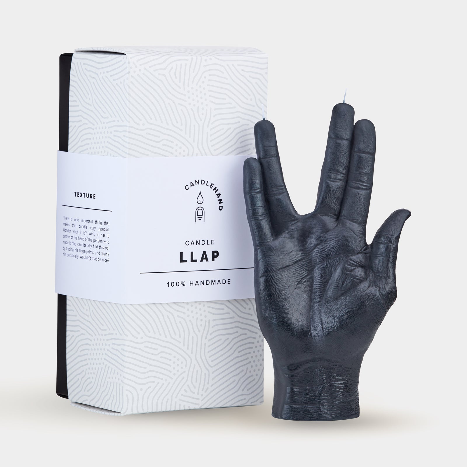 LLAP candle hand