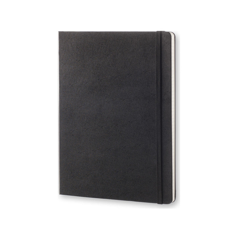 Classic Hard Cover Notebook - Grid - Extra Large - Black