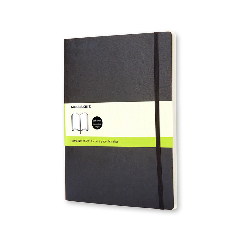 Classic Soft Cover Notebook - Plain - Extra Large - Black
