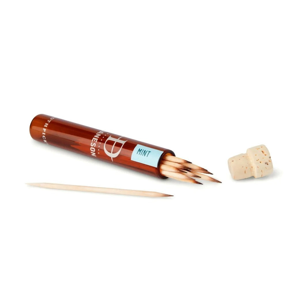Daneson Mint No.9 Luxury Toothpicks 12 per bottle