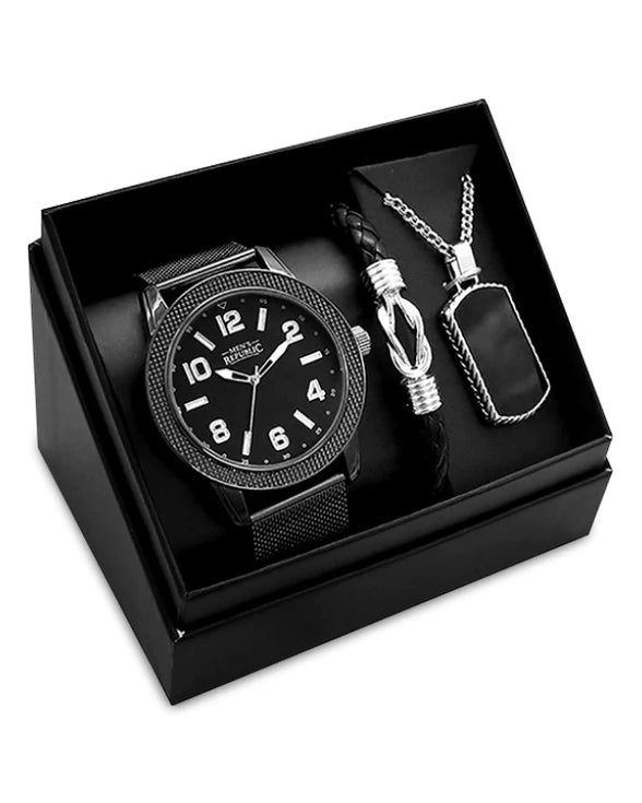 Watch set - Dog Tag and Bracelet