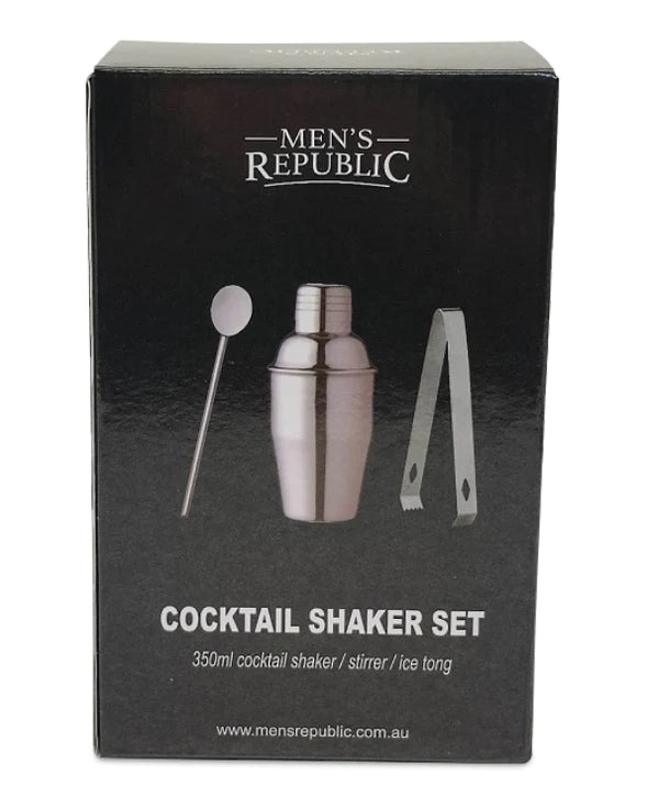 Men's Republic 3pc Cocktail and Bar Gift Set 