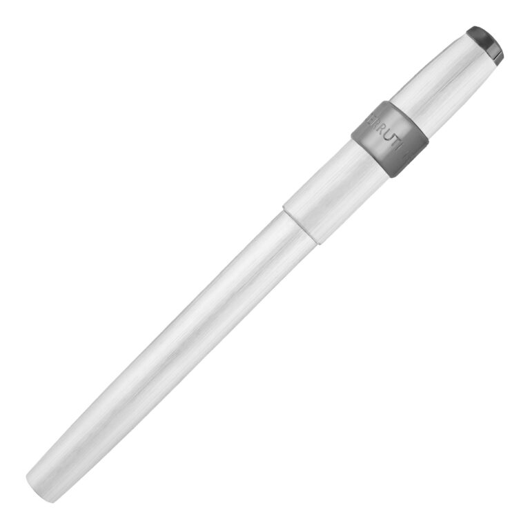 Rollerball Pen Block Brushed Chrome