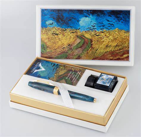 Van Gogh Wheatfield with Crows M Fountain Pen