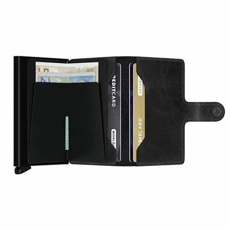 Miniwallet Vintage - Black