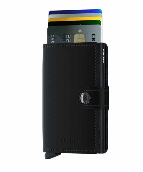 Miniwallet Matte - Black