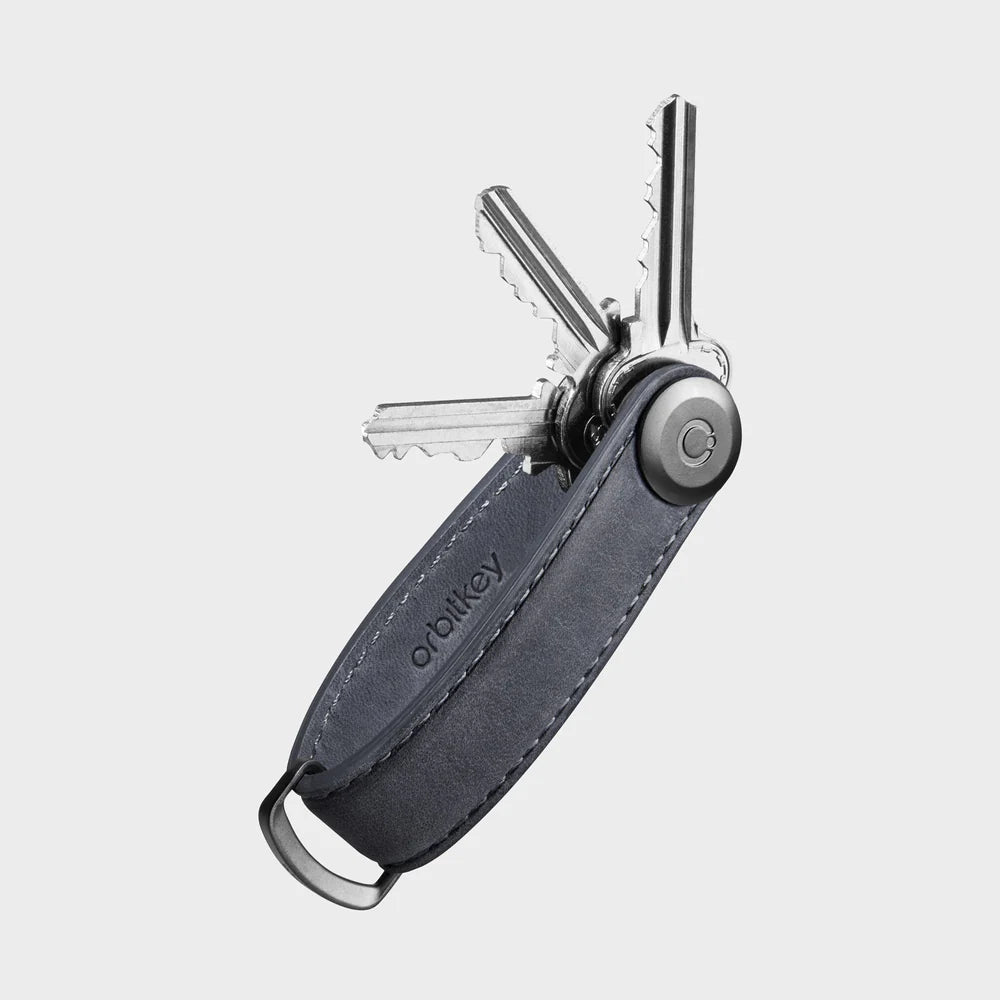 Key Organiser Crazy-Horse - Steel Grey